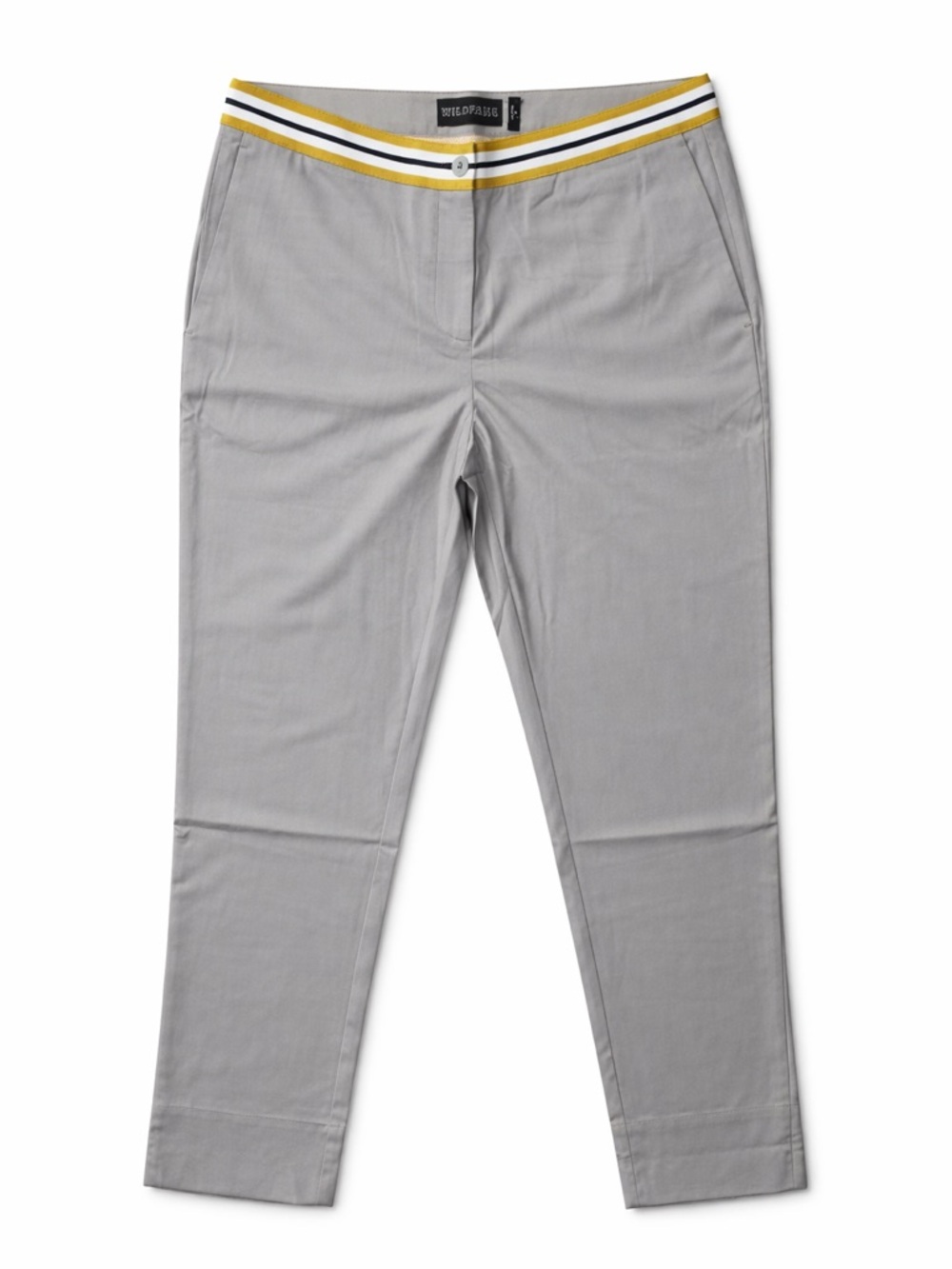 NWT Wildfang The Empower Taped Gray Trouser Tailored